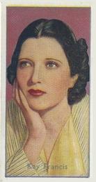 1936 Carreras Film Stars #46 Kay Francis Front