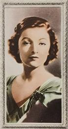 1936 Godfrey Phillips Stars of the Screen - Embossed #2 Myrna Loy Front