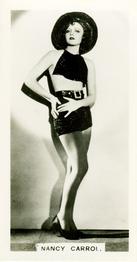 1937 Carreras Film Stars #4 Nancy Carroll Front