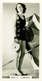1937 Carreras Film Stars #25 Molly Lamont Front