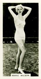 1937 Carreras Film Stars #33 Marie Wilson Front