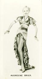 1937 Carreras Film Stars #46 Audrene Brier Front