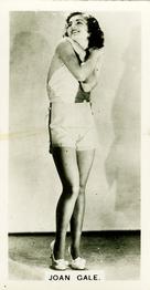 1937 Carreras Film Stars #54 Joan Gale Front