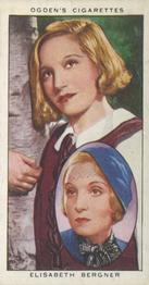 1938 Ogden's Actors Natural & Character Studies #2 Elisabeth Bergner Front
