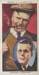 1938 Ogden's Actors Natural & Character Studies #4 Edward Chapman Front