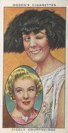 1938 Ogden's Actors Natural & Character Studies #7 Cicely Courtneidge Front