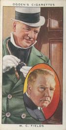 1938 Ogden's Actors Natural & Character Studies #14 W.C. Fields Front