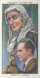1938 Ogden's Actors Natural & Character Studies #17 Martyn Green Front