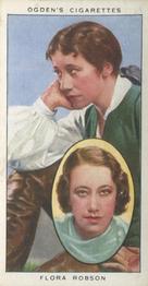 1938 Ogden's Actors Natural & Character Studies #45 Flora Robson Front