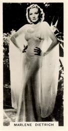 1938 Carreras Film Stars (Second Series) #18 Marlene Dietrich Front
