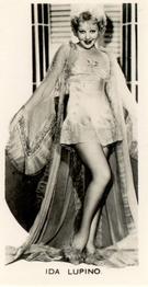 1938 Carreras Film Stars (Second Series) #37 Ida Lupino Front