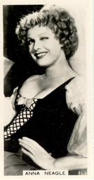 1938 Carreras Film Stars (Second Series) #43 Anna Neagle Front