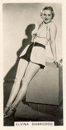 1938 Carreras Film Stars (Second Series) #49 Elvina Shargood Front
