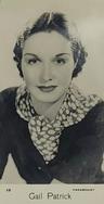 1939 C & T Bridgewater Film Stars (7th Series) #13 Gail Patrick Front