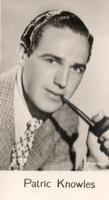 1940 C & T Bridgewater Film Stars (8th Series) #37 Patric Knowles Front