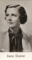 1940 C & T Bridgewater Film Stars (8th Series) #42 Irene Dunne Front