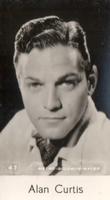 1940 C & T Bridgewater Film Stars (8th Series) #47 Alan Curtis Front