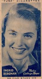 1947 Turf Film Stars #7 Ingrid Bergman Front