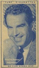 1947 Turf Film Stars #47 Fred MacMurray Front