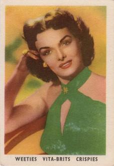 1955 Cereal Foods Popular Film Stars (Australian) #12 Jane Russell Front