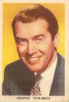 1955 Cereal Foods Popular Film Stars (Australian) - Crispies Vita-Brits #2 James Stewart Front