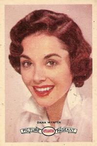 1958 Atlantic Petroleum Picture Pageant Film Stars #9 Dana Wynter Front