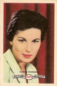 1958 Atlantic Petroleum Picture Pageant Film Stars #17 Silvana Mangano Front