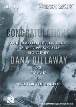 2020 Rittenhouse Twilight Zone Archives - Autographs Inscriptions #AI-13 Dana Dillaway Back
