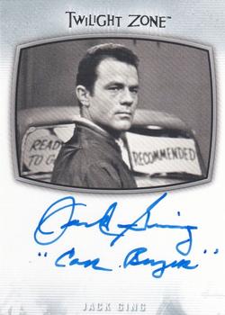 2020 Rittenhouse Twilight Zone Archives - Autographs Inscriptions #AI-35 Jack Ging Front