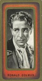 1938 Carreras Film Favourites #4 Ronald Colman Front