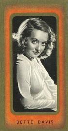 1938 Carreras Film Favourites #47 Bette Davis Front