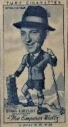 1949 Turf Famous Film Stars #28 Bing Crosby Front