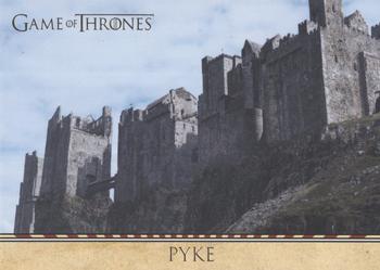 2020 Rittenhouse Game of Thrones The Complete Series - Maps of the Realm #M3 Pyke Front