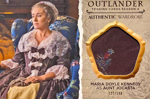 2020 Cryptozoic Outlander Season 4 - Wardrobe Oversized #OS-M10 Maria Doyle Kennedy Front
