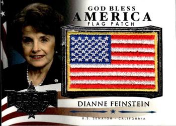2020 Decision 2020 - God Bless America Flag Patch #GBA17 Dianne Feinstein Front