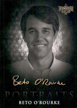 2020 Decision 2020 - Candidate Portraits #CP6 Beto O'Rourke Front
