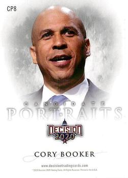 2020 Decision 2020 - Candidate Portraits #CP8 Corey Booker Back