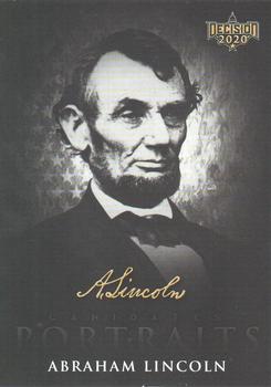 2020 Decision 2020 - Candidate Portraits #CP25 Abraham Lincoln Front