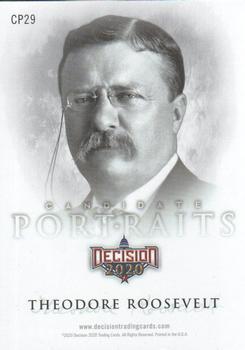 2020 Decision 2020 - Candidate Portraits #CP29 Theodore Roosevelt Back