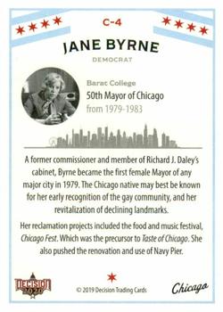 2020 Decision 2020 - Chicago Politics #C4 Jane Byrne Back