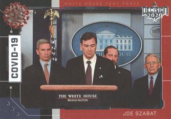 2020 Decision 2020 - COVID-19 White House Task Force #COV-25 Joel Szabat Front