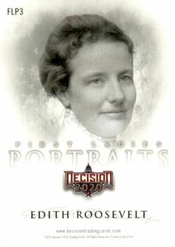 2020 Decision 2020 - First Lady Portraits #FLP3 Edith Roosevelt Back