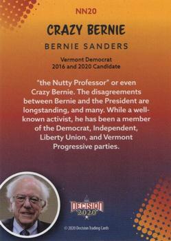 2020 Decision 2020 - Trump Nicknames #NN20 Bernie Sanders Back