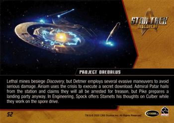 2020 Rittenhouse Star Trek Discovery Season Two #52 Project Daedalus Back