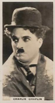 1925 Lambert & Butler Popular Film Stars #27 Charlie Chaplin Front