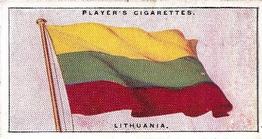 1928 Player's Flags of the League of Nations #31 Lithuania Front
