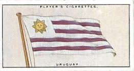 1928 Player's Flags of the League of Nations #49 Uruguay Front