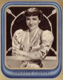 1936 Bunte Filmbilder #46 Claudette Colbert Front
