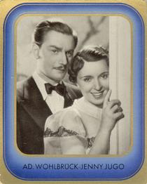 1936 Bunte Filmbilder #72 Adolf Wohlbruck / Jenny Jugo Front