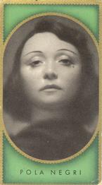 1936 Bunte Filmbilder #100 Pola Negri Front